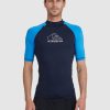 Men QUIKSILVER Rashvests | Mens On Tour Short Sleeve Rash Vest