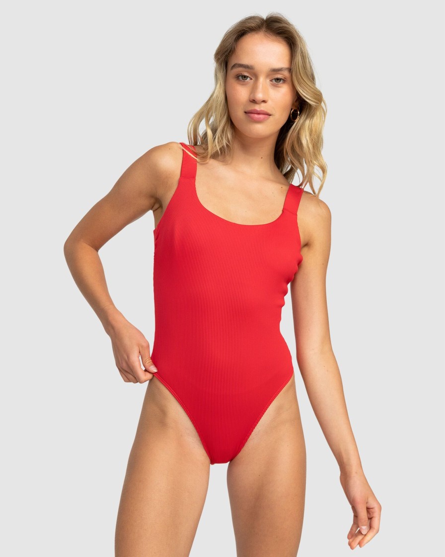 Women ROXY One Pieces | Womens Rib Roxy Love One-Piece Swimsuit