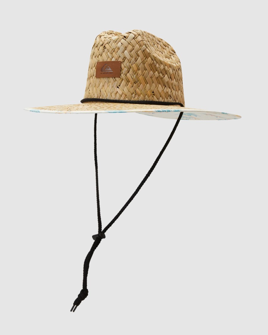 Men QUIKSILVER Headwear | Outsider Straw Lifeguard Hat