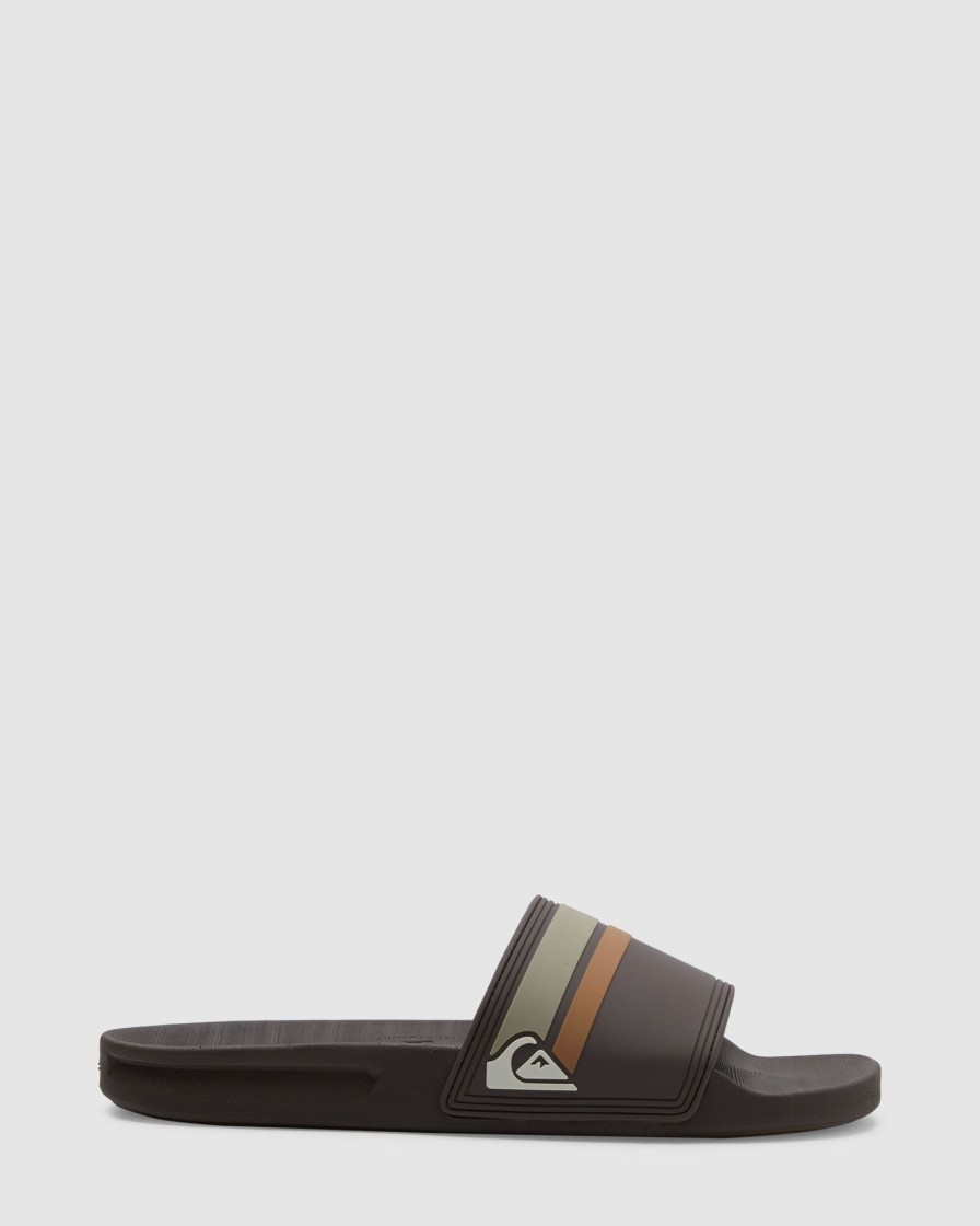 Women QUIKSILVER Slides | Mens Rivi Slide Slider Sandals