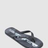 Men QUIKSILVER Thongs | Mens Molokai Word Flip-Flops