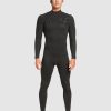 Men QUIKSILVER Wetsuits | Mens 3/2Mm Highline Chest Zip Wetsuit For Men