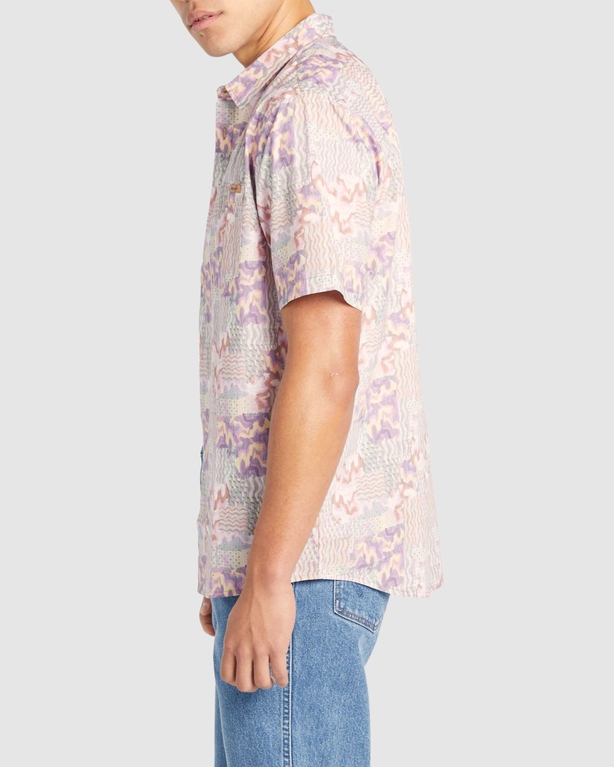 Men WRANGLER Shirts | Garageland Shirt Oasis Fade