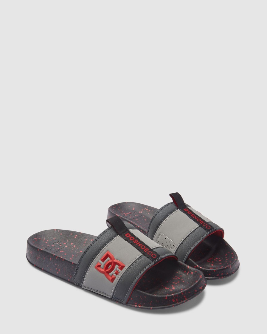 Men DC SHOES Slides | Men'S Lynx Slides