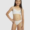 Youth ROXY Clothing | Girls 7-16 Flower Bed Crop Top Two-Piece Bikini Set