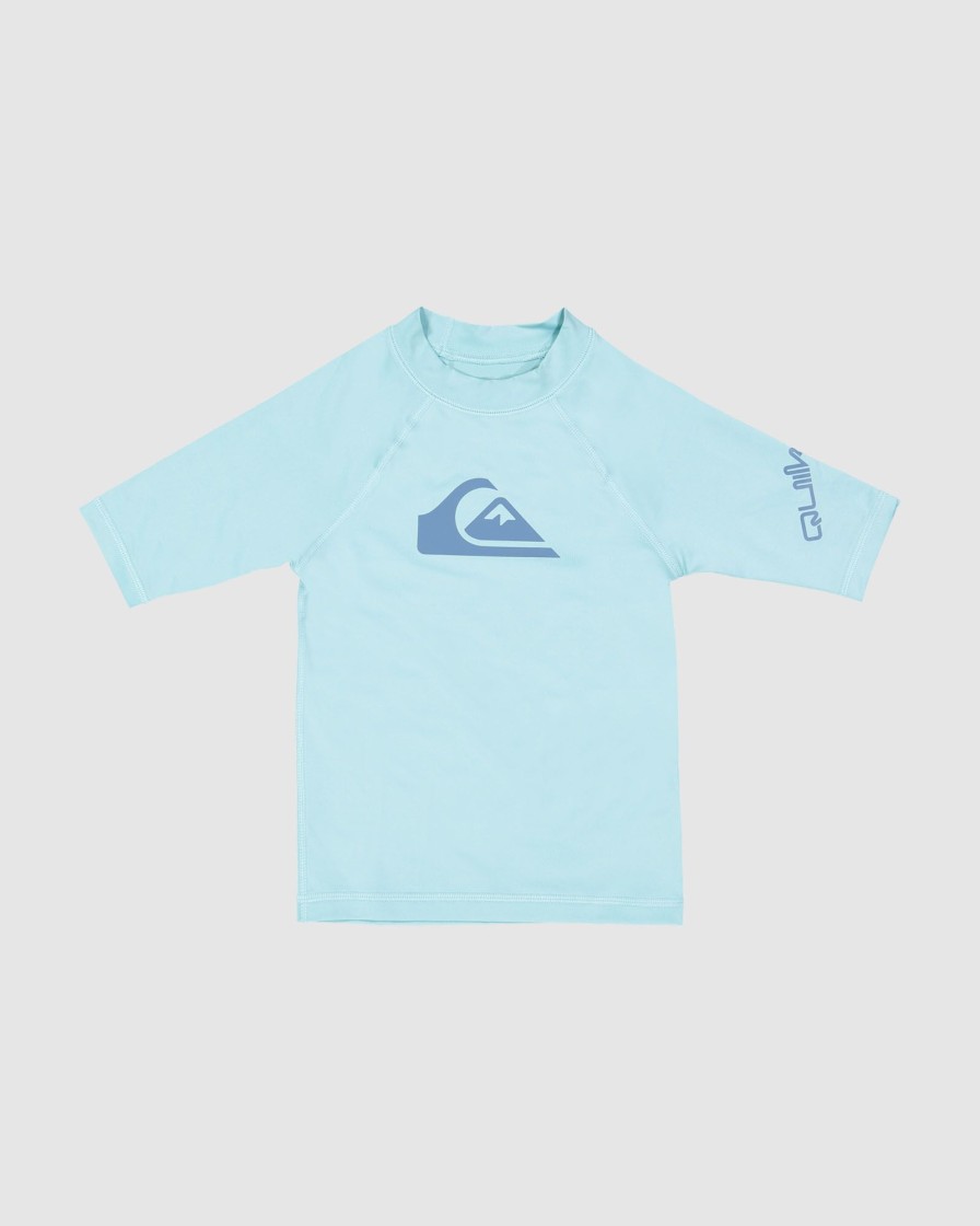 Youth QUIKSILVER Clothing | Boys 2-7 All Time Short Sleeve Rash Vest