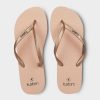 Women KUSTOM Thongs | Classic Rose Tan 2Fa