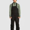 Men QUIKSILVER Pants | Mens Utility Technical Snow Bib Pants