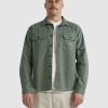 Men QUIKSILVER Shirts | Mens Mikey Long Sleeve Shirt