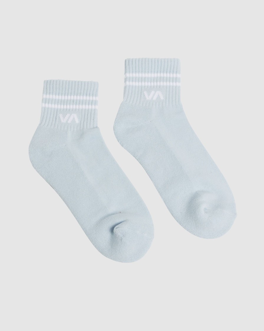 Women RVCA Socks & Underwear | Va Mini Crew Socks 3 Pack