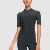 Women ROXY Wetsuits | Womens 2Mm Swell Series Short Sleeve Springsuit