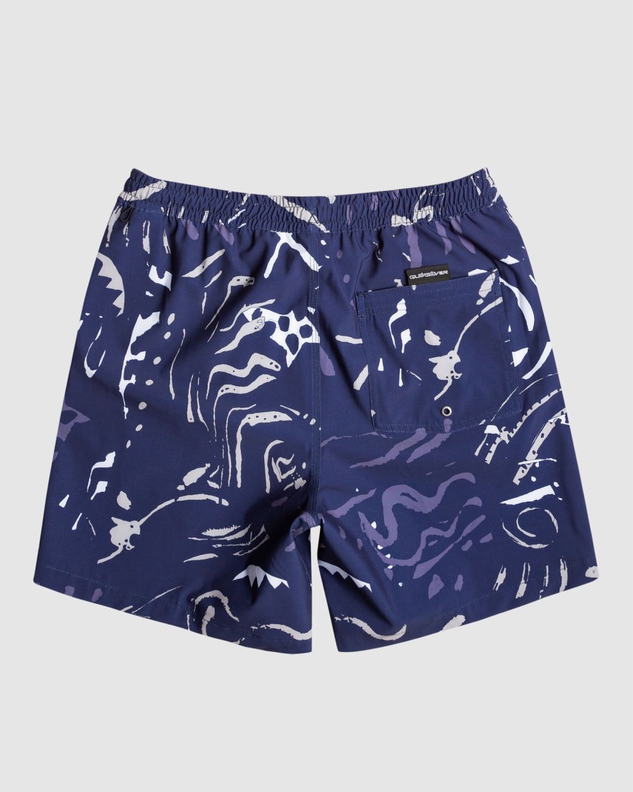 Men QUIKSILVER Boardshorts | Mens Surfsilk Mix 17" Swim Shorts