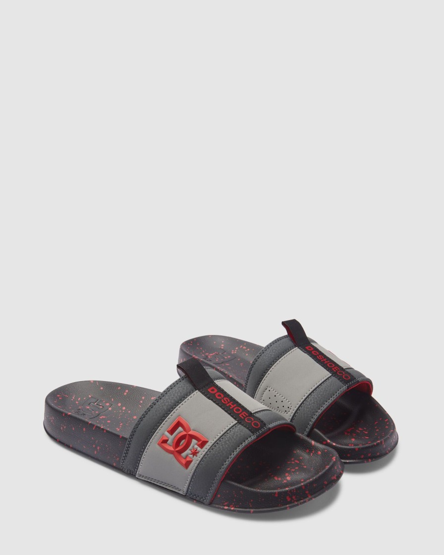 Women DC SHOES Slides | Men'S Lynx Slides