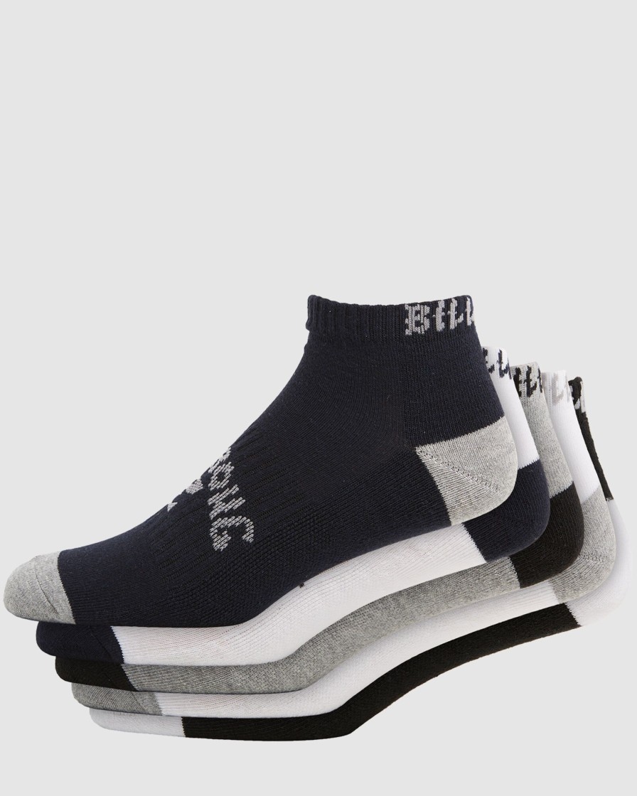 Men BILLABONG Socks & Underwear | Ankle Socks 5 Pack