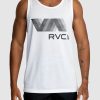 Men RVCA Singlets & Tanks | Va Rvca Blur Tank Top