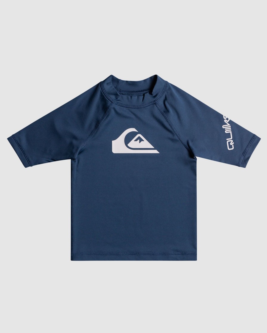 Youth QUIKSILVER Clothing | Boys 2-7 All Time Short Sleeve Rash Vest