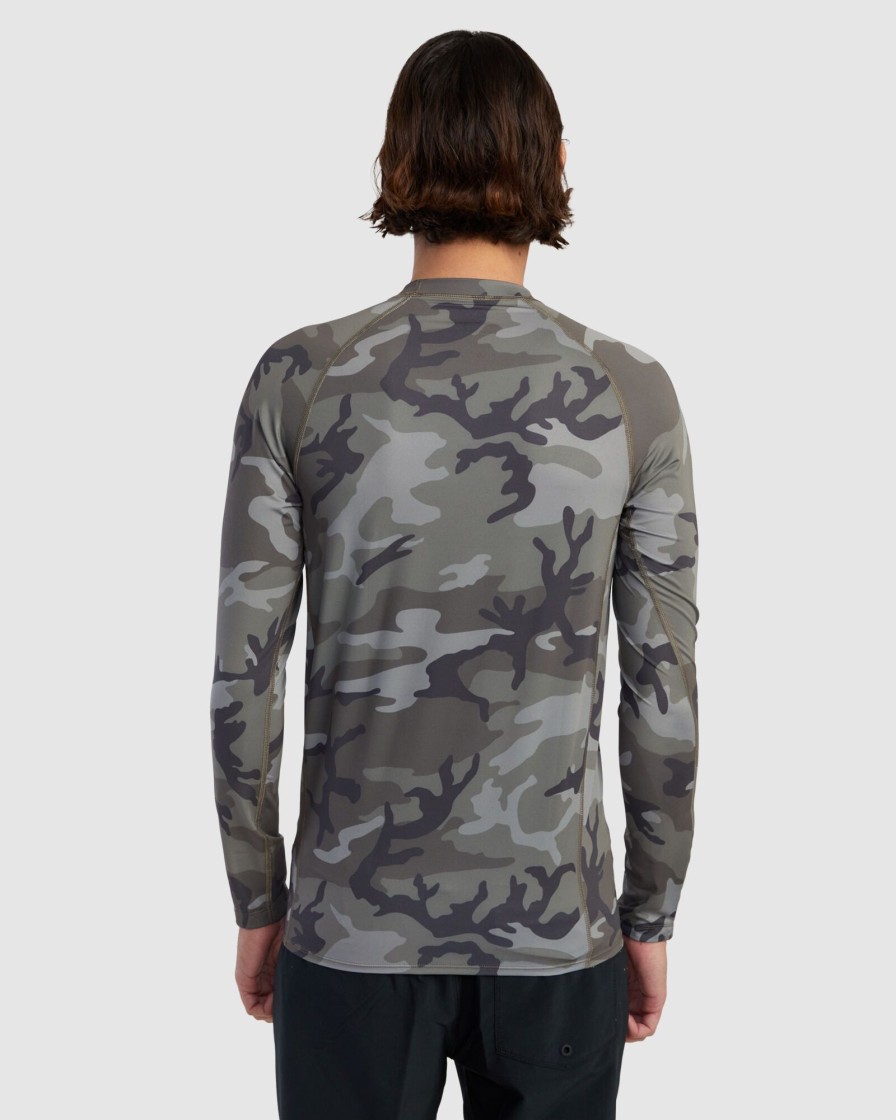 Men RVCA Rashvests | Rvca Long Sleeve Rashguard