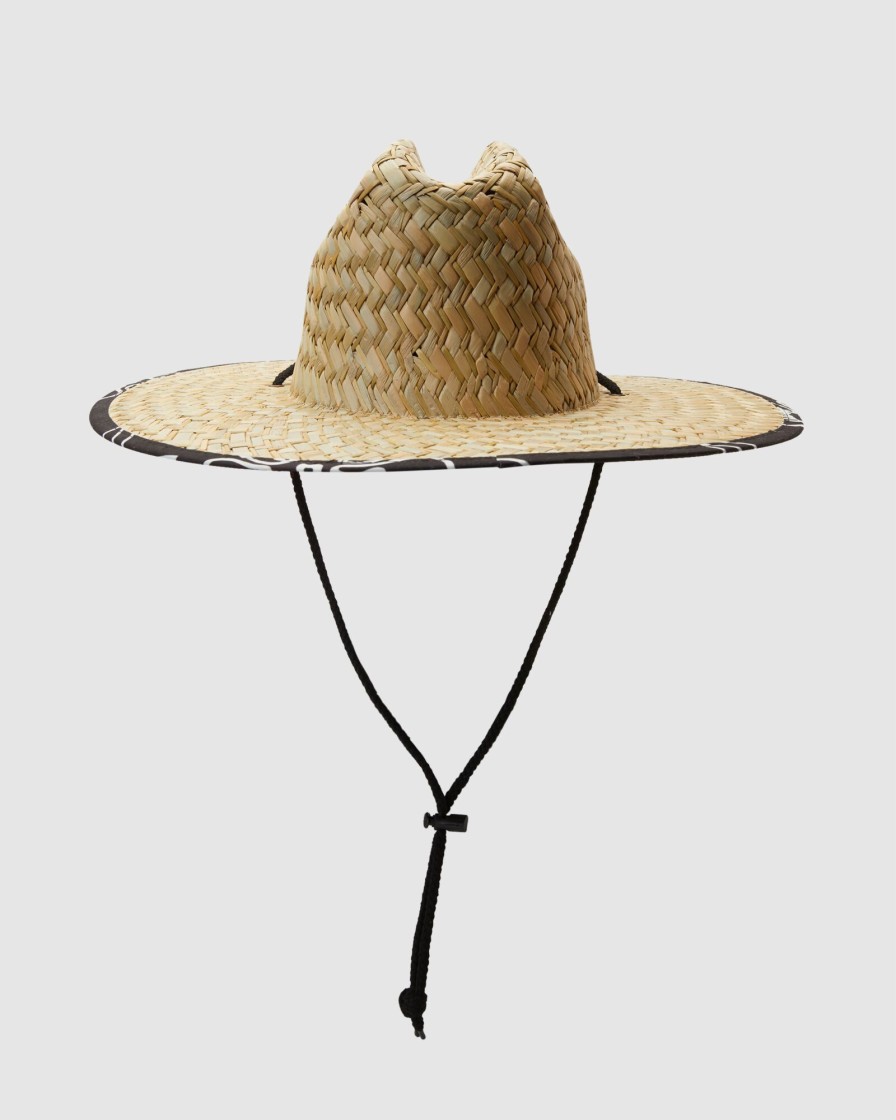 Men QUIKSILVER Headwear | Mens Waterman Outsider Straw Lifeguard Hat