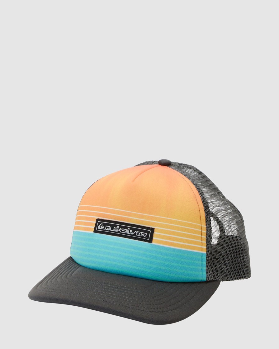 Men QUIKSILVER Headwear | Mens Emu Coop Trucker Cap