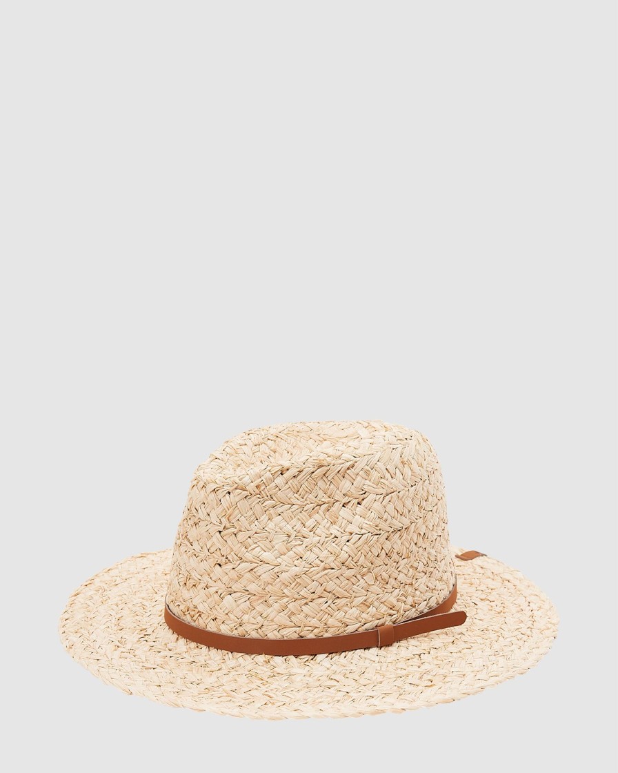 Women QUIKSILVER Headwear | Mens Stay Grassy Straw Sun Hat