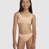 Youth ROXY Clothing | Girls 6-16 Above The Limits Two Piece Bralette Bikini Set