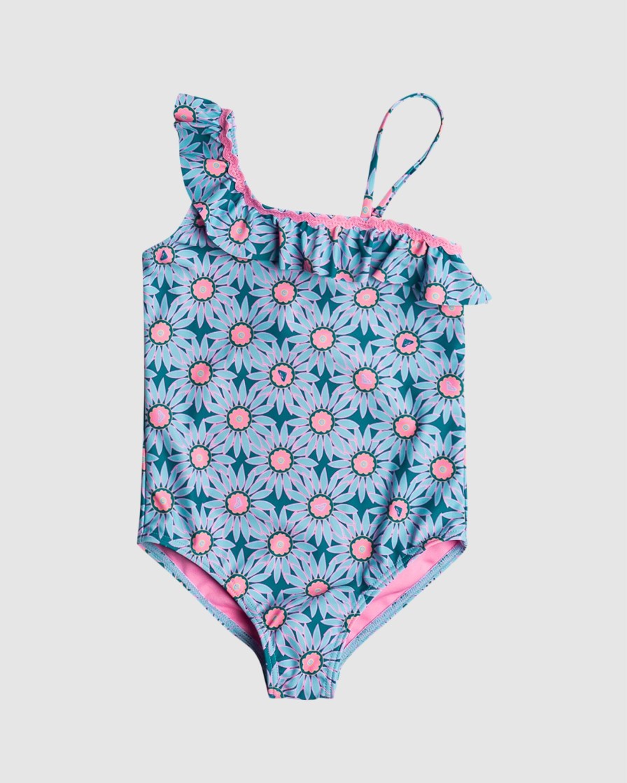 Youth ROXY Clothing | Girls 2-7 Bold Florals One-Piece Swimsuit