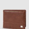 Men BILLABONG Wallets | Dimension Faux Leather Bi-Fold Wallet