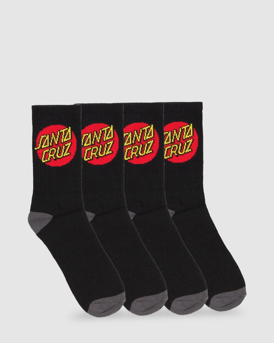 Men SANTA CRUZ Socks & Underwear | Classic Dot Socks 7-11