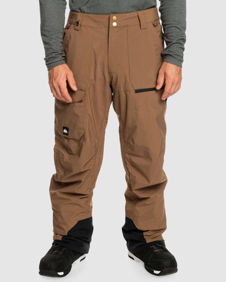 Men QUIKSILVER Pants | Mens Utility Shell Snow Pants