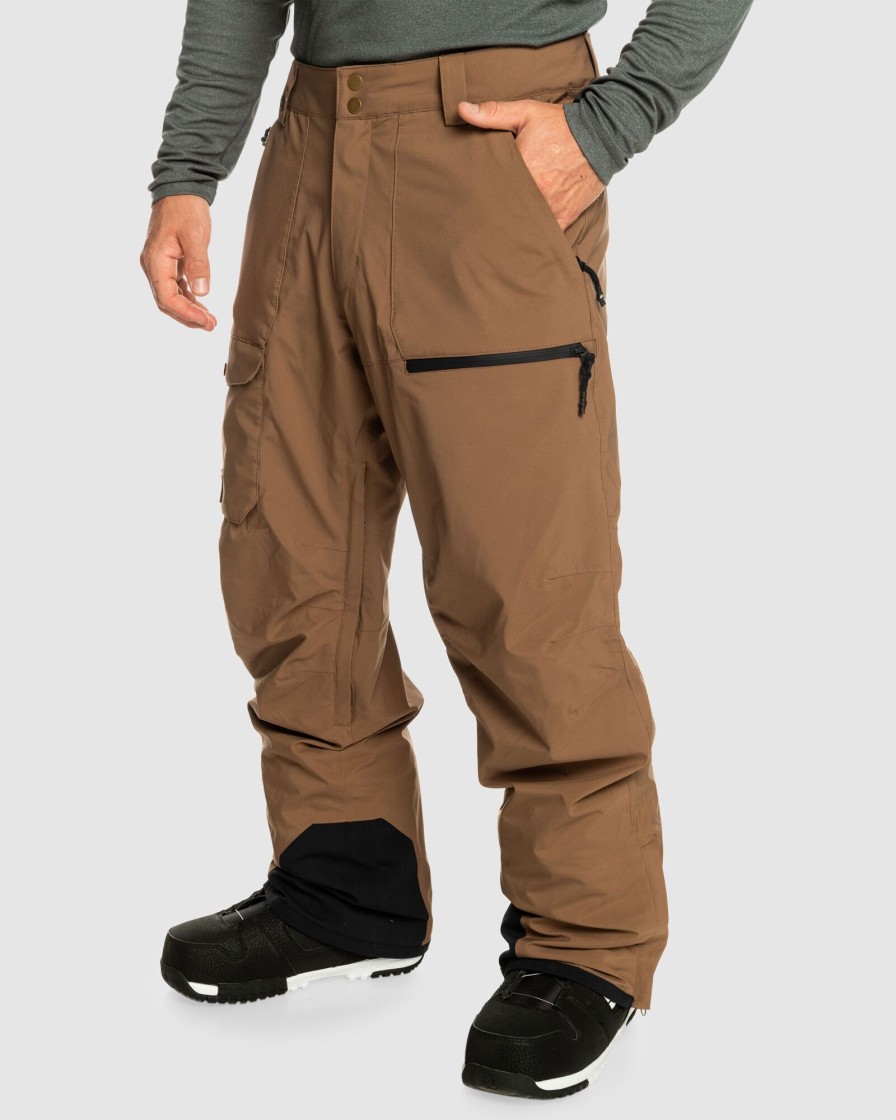 Men QUIKSILVER Pants | Mens Utility Shell Snow Pants