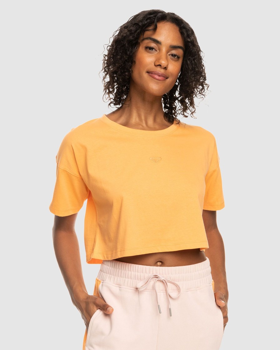 Women ROXY Tops | Essential Sports T-Shirt