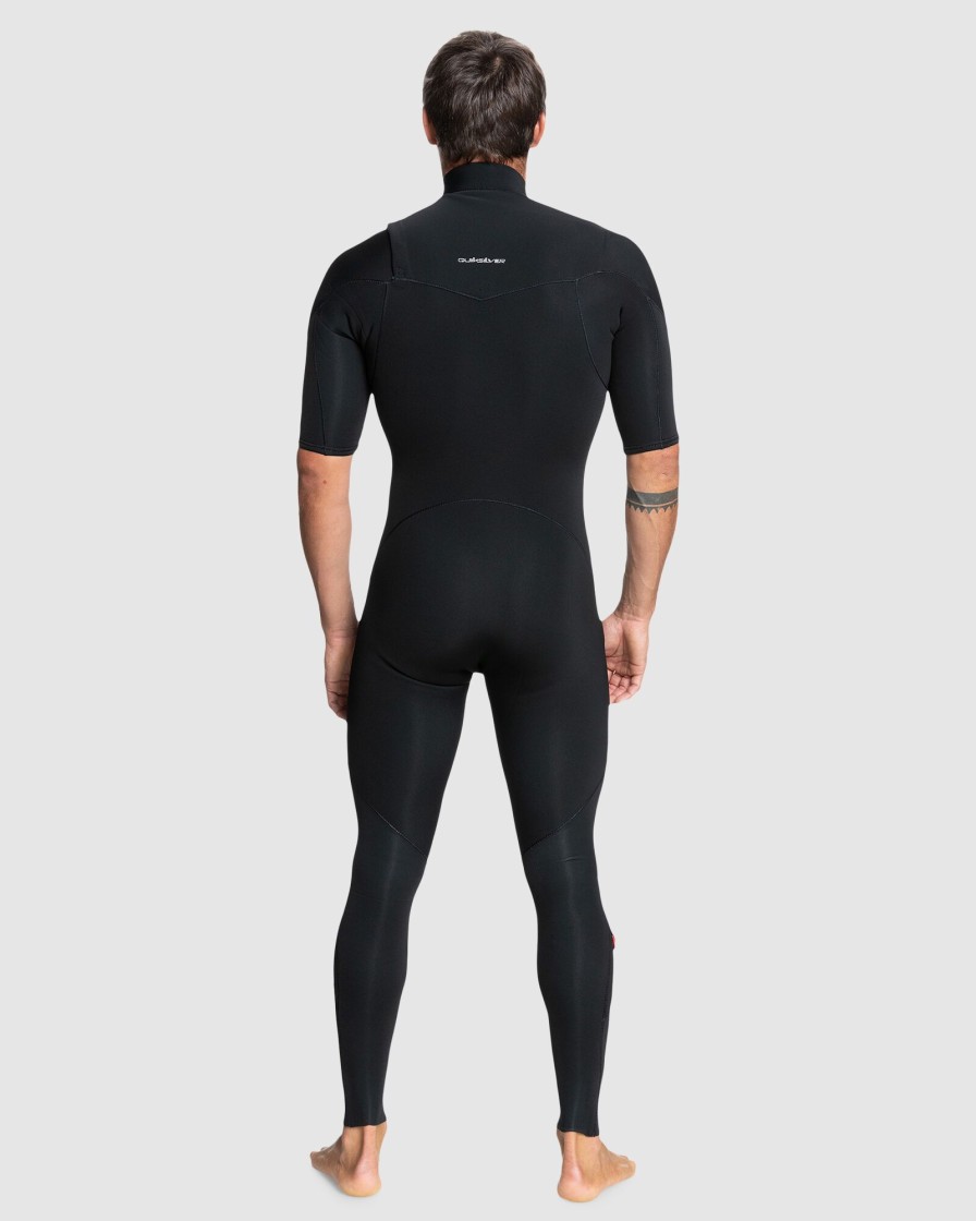 Men QUIKSILVER Wetsuits | Mens 2/2Mm Everyday Sessions Chest Zip Steamer