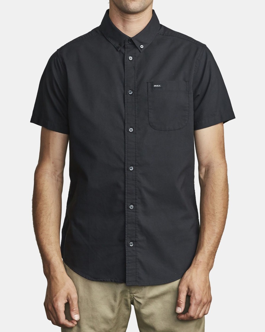 Men RVCA Knitwear | Thatll Do Stretch Short Sleeve Shirt