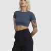 Women RVCA Tops | Circa Half Baby T-Shirt