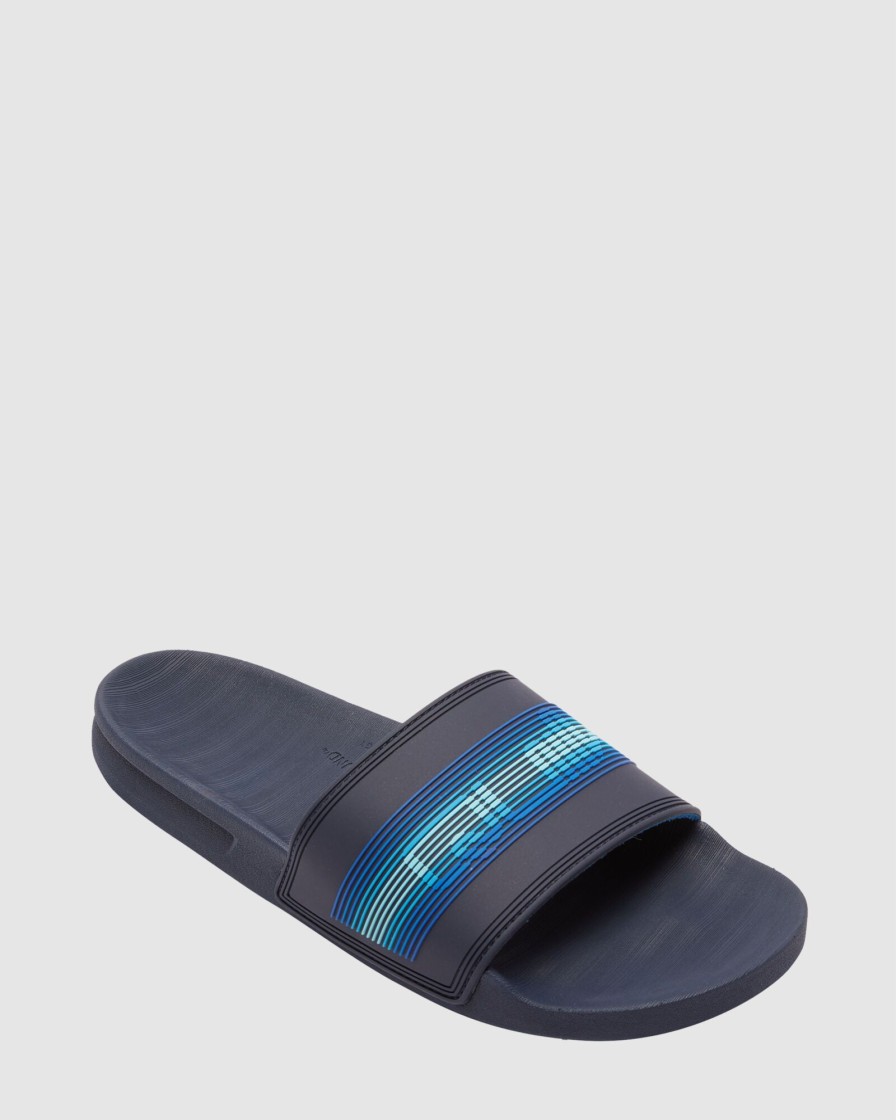 Women QUIKSILVER Slides | Mens Rivi Wordmark Slide Slider Sandals