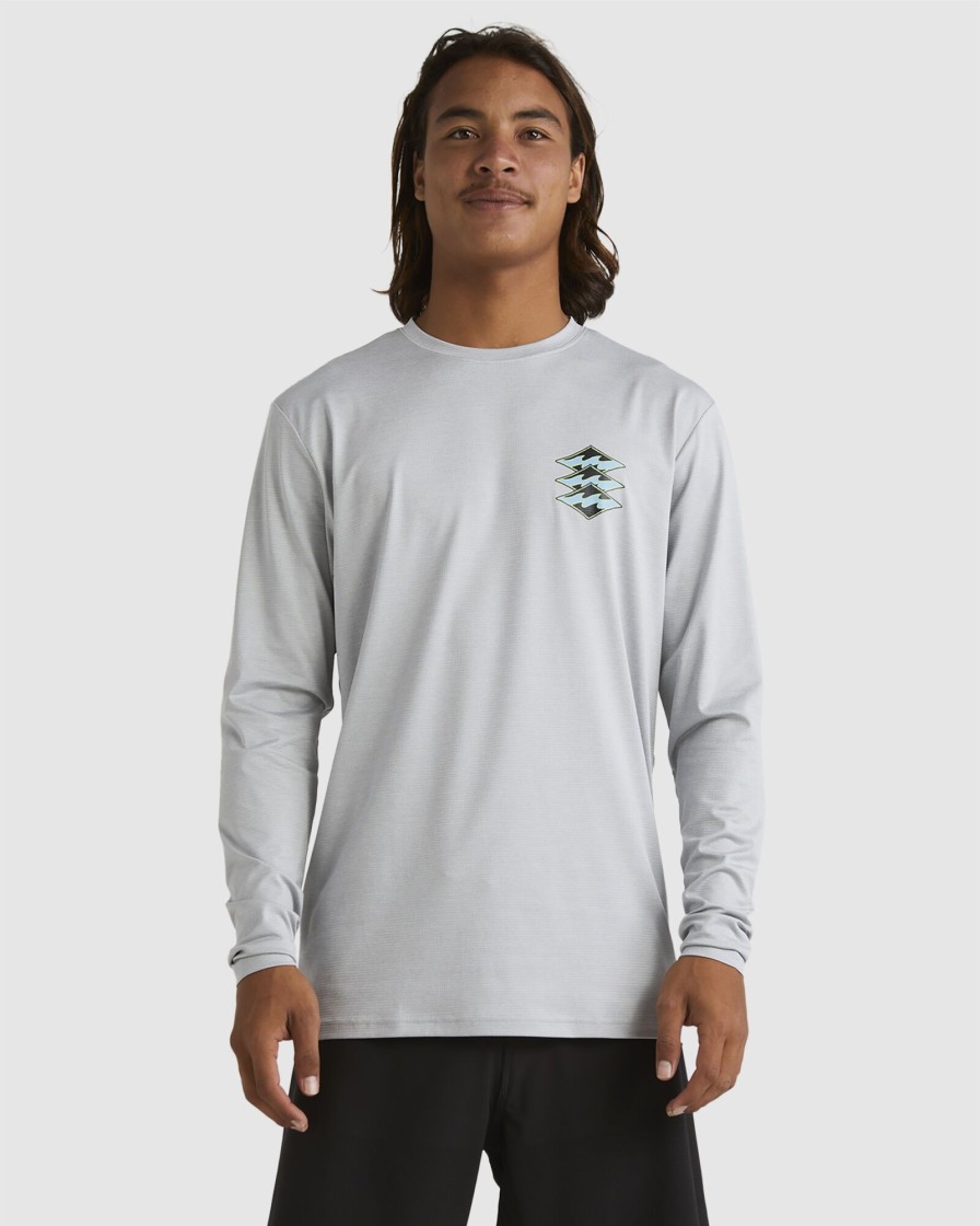 Men BILLABONG Rashvests | Diamond Shoreline Lf Ls