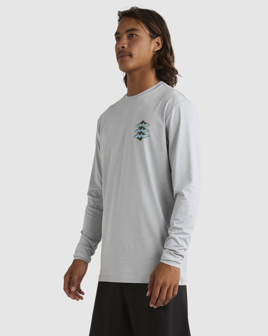 Men BILLABONG Rashvests | Diamond Shoreline Lf Ls