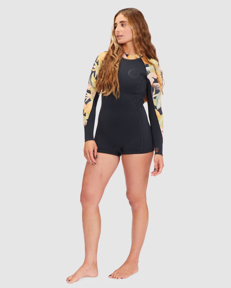 Women BILLABONG Wetsuits | 2/2 Spring Fever Long Sleeve Spring Suit