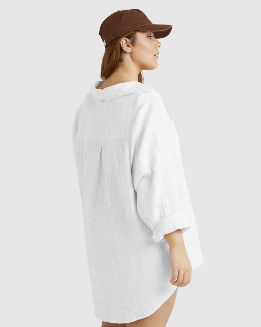 Women BILLABONG Tops | Soft Swell Eco Blouse