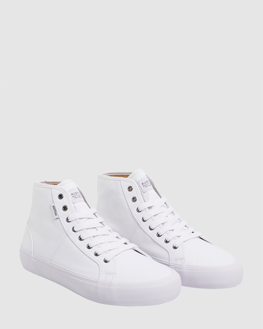 Men KUSTOM Casual | World-Wide Hi White