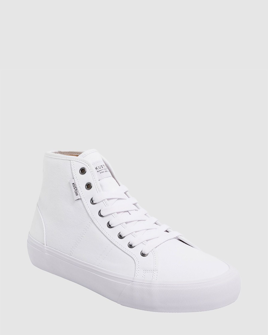 Men KUSTOM Casual | World-Wide Hi White