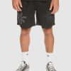 Men QUIKSILVER Shorts | Mens Taxer Print Elasticated Shorts