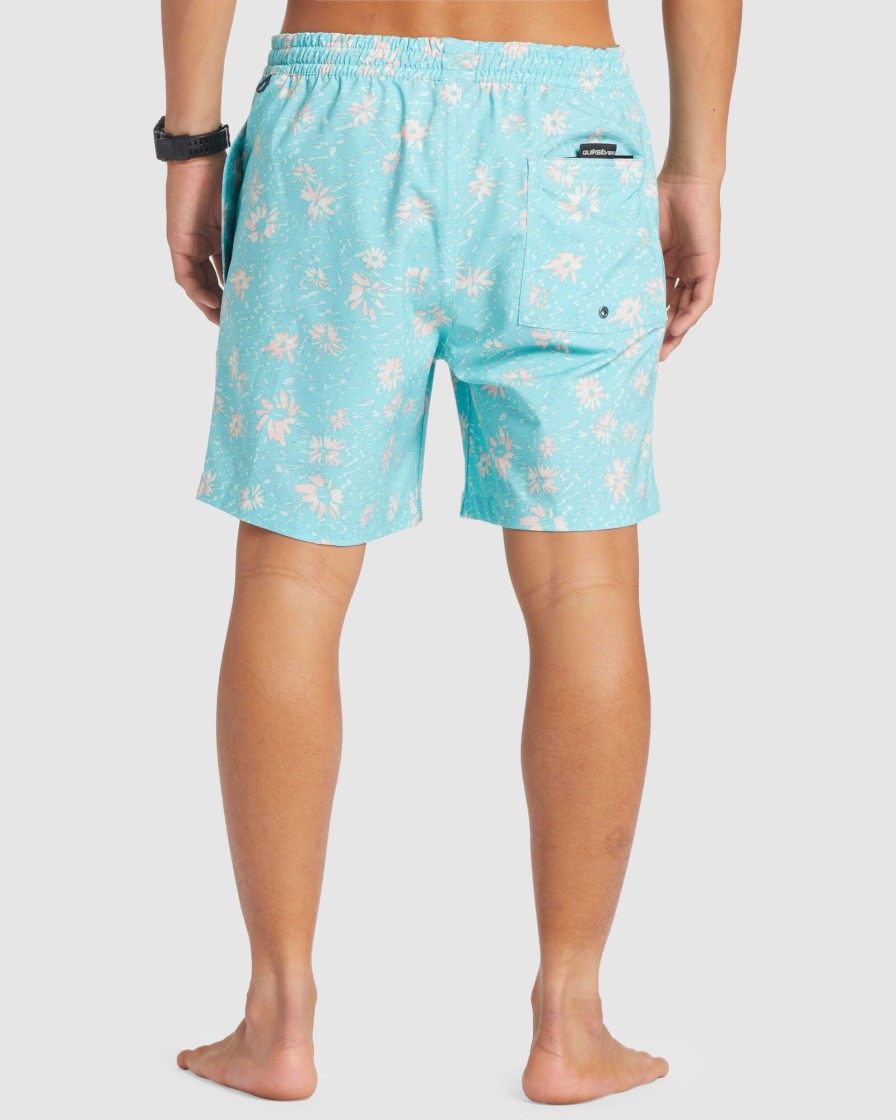 Men QUIKSILVER Boardshorts | Mens Surfsilk Mix 17" Swim Shorts