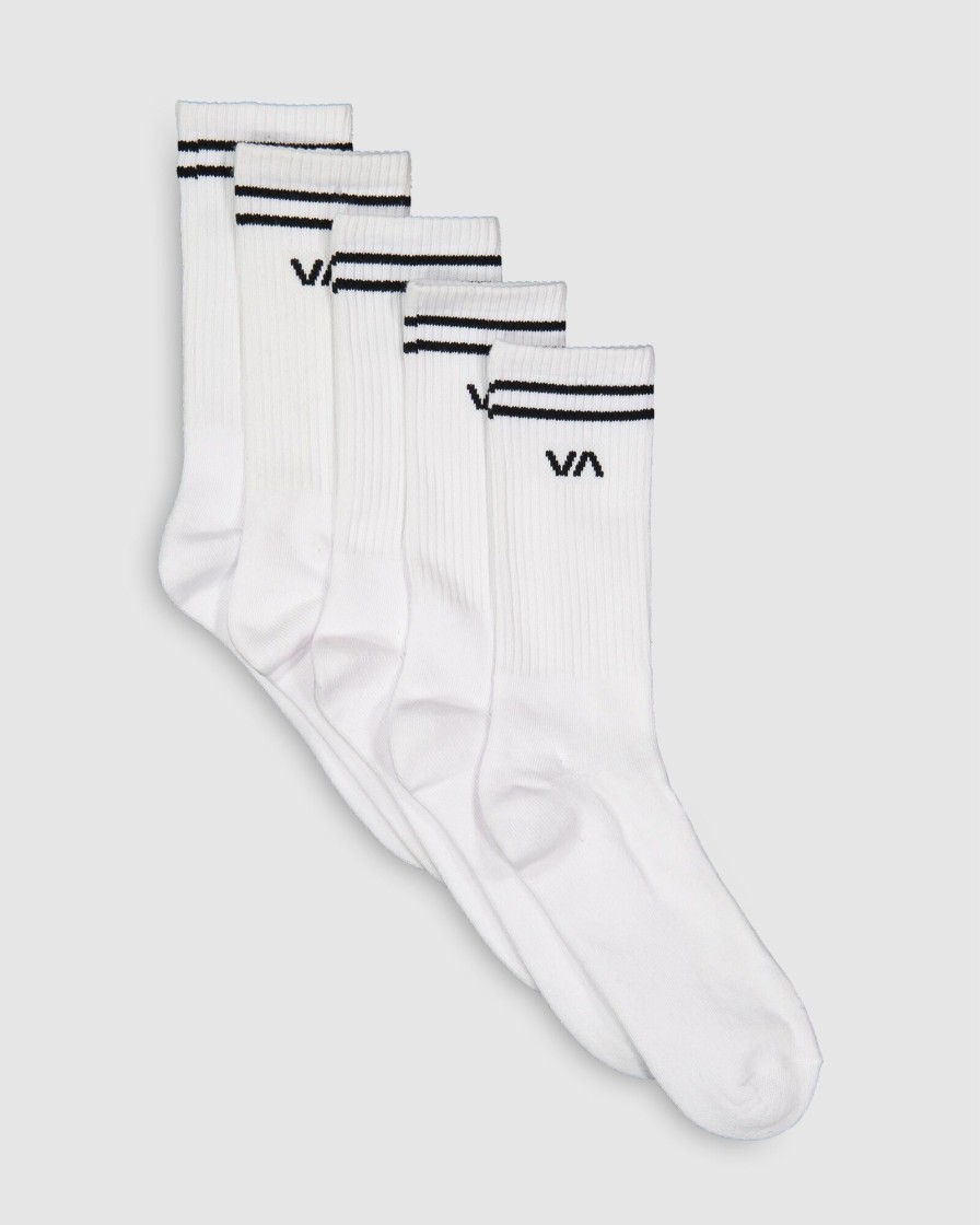 Men RVCA Socks & Underwear | Union Sock Iii 5 Pack