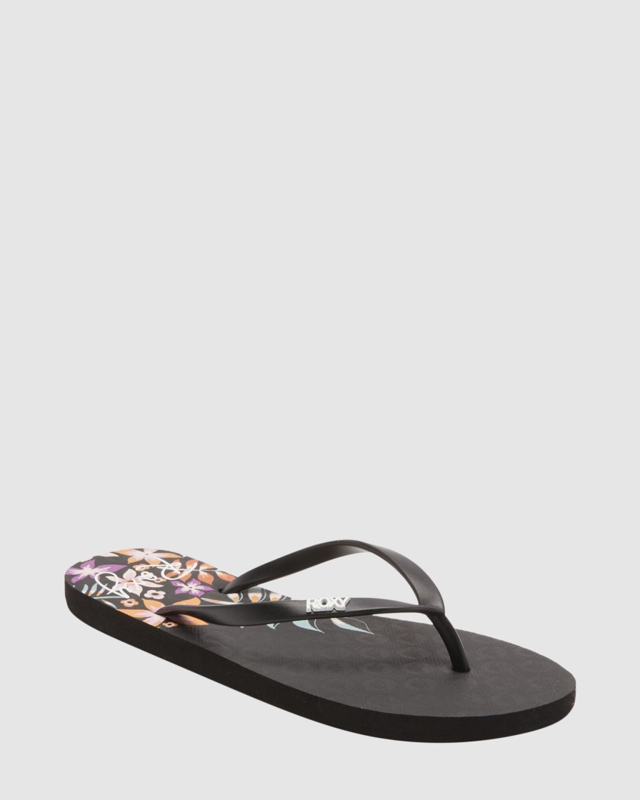 Women ROXY Thongs | Womens Viva Stamp Flip-Flops