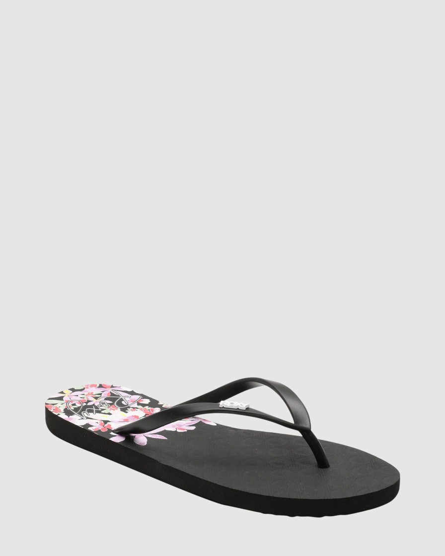 Women ROXY Thongs | Womens Viva Stamp Flip-Flops