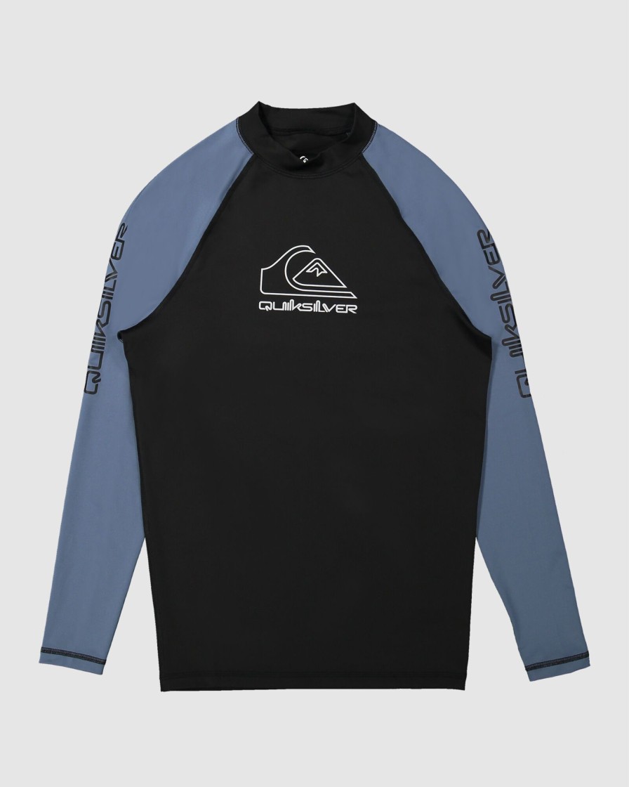 Men QUIKSILVER Rashvests | Mens On Tour Apac Long Sleeve Upf 50 Rash Vest