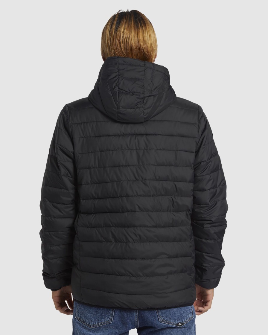 Men QUIKSILVER Jackets | Mens Scaly Puffer Jacket