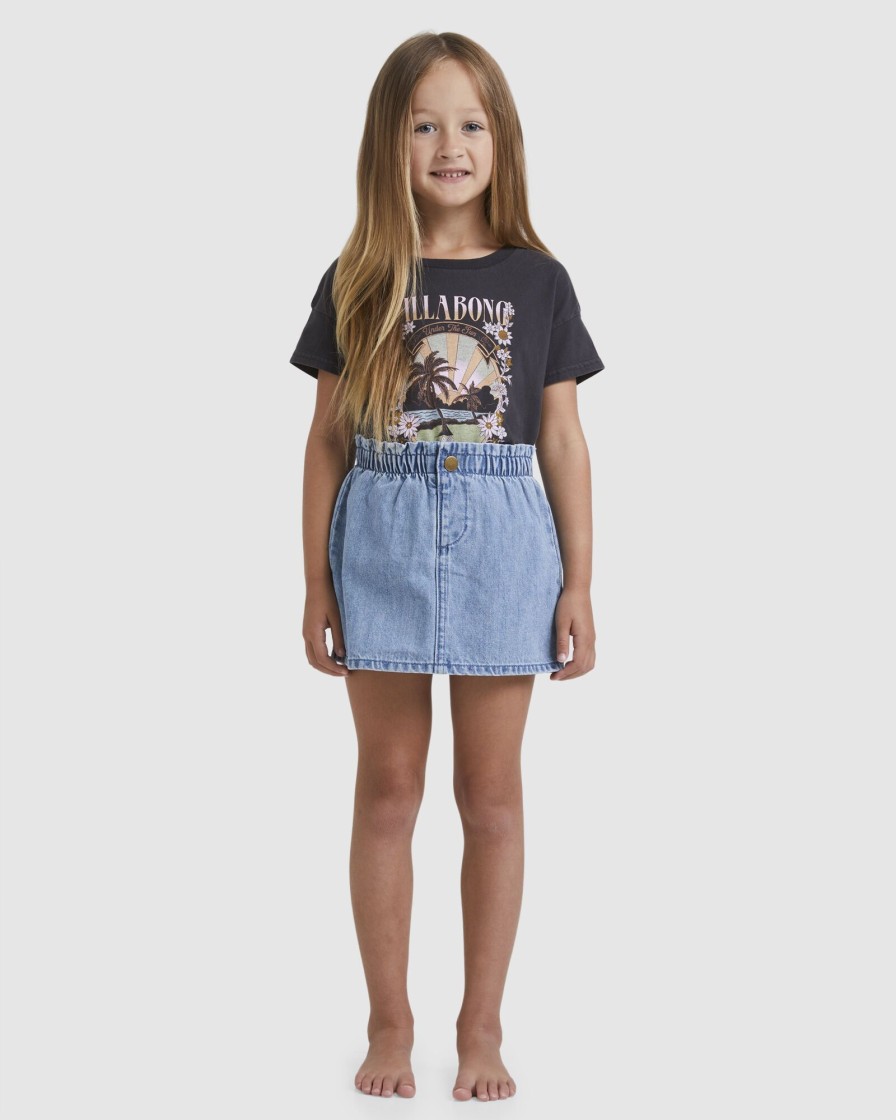 Youth BILLABONG Clothing | Girls 0-5 Paper Cool Skirt