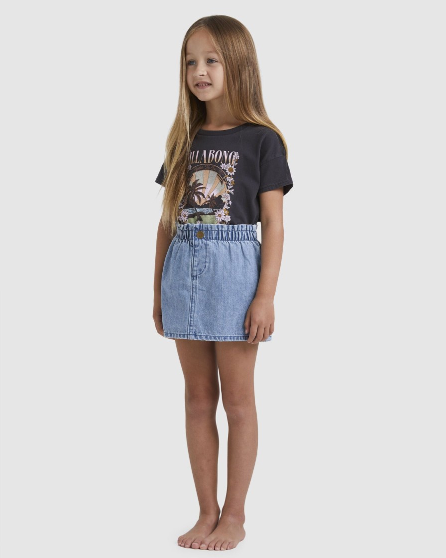 Youth BILLABONG Clothing | Girls 0-5 Paper Cool Skirt